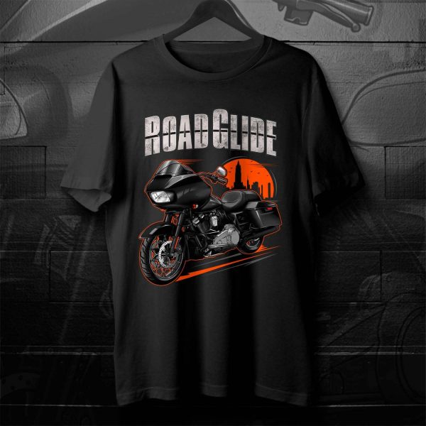 Harley Road Glide Special T-shirt 2017 Special Black Denim Merchandise & Clothing Motorcycle Apparel
