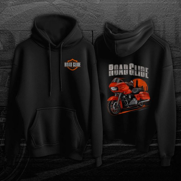 Harley Road Glide Special Hoodie 2017 Special Laguna Orange Merchandise & Clothing Motorcycle Apparel