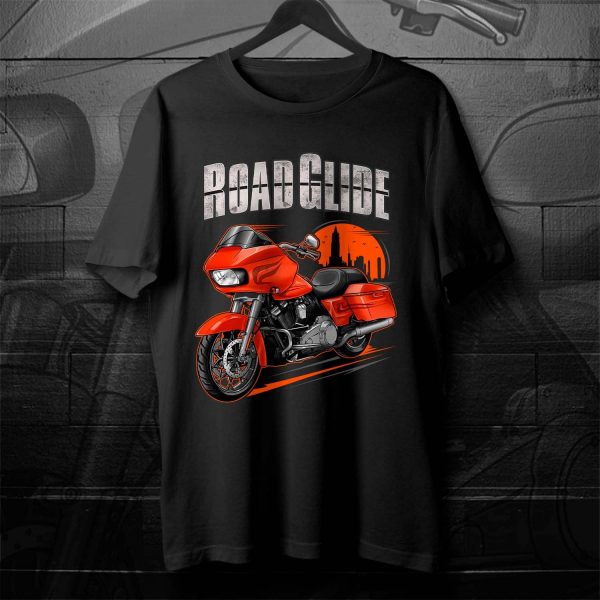 Harley Road Glide Special T-shirt 2017 Special Laguna Orange Merchandise & Clothing Motorcycle Apparel