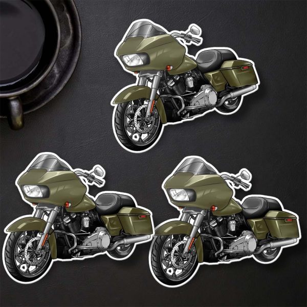 Harley Road Glide Special Stickers 2017 Special Olive Gold Merchandise & Clothing Motorcycle Apparel
