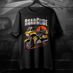 Harley Road Glide Ultra T-shirt 2017 Ultra Black Hills Gold & Black Quartz Merchandise & Clothing Motorcycle Apparel