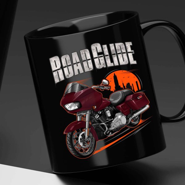 Harley Road Glide Mug 2018-2019 Twisted Cherry Merchandise & Clothing Motorcycle Apparel