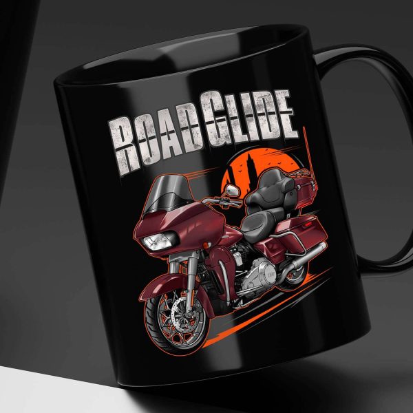 Harley Road Glide Ultra Mug 2018-2019 Ultra Twisted Cherry Merchandise & Clothing Motorcycle Apparel