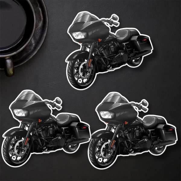 Harley Road Glide Special Stickers 2018-2023 Vivid Black & Black Finish Merchandise & Clothing Motorcycle Apparel