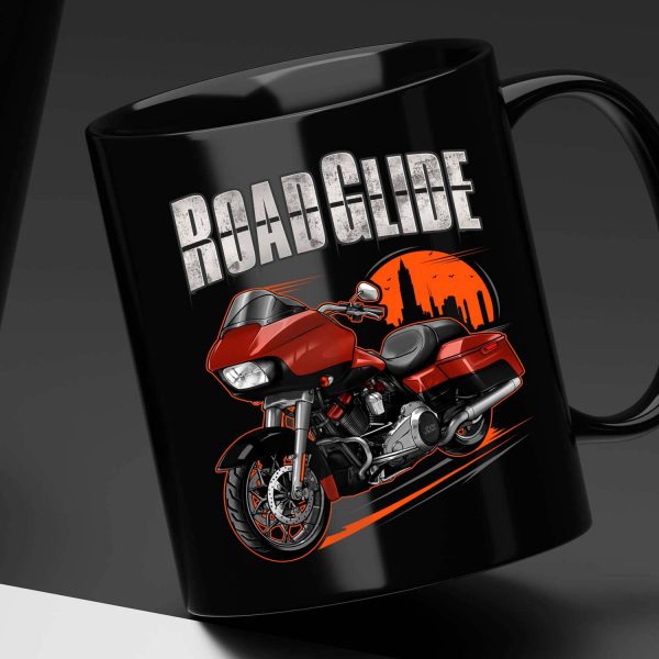 Harley Road Glide CVO Mug 2018 CVO Orange Lava & Dark Alloy Merchandise & Clothing