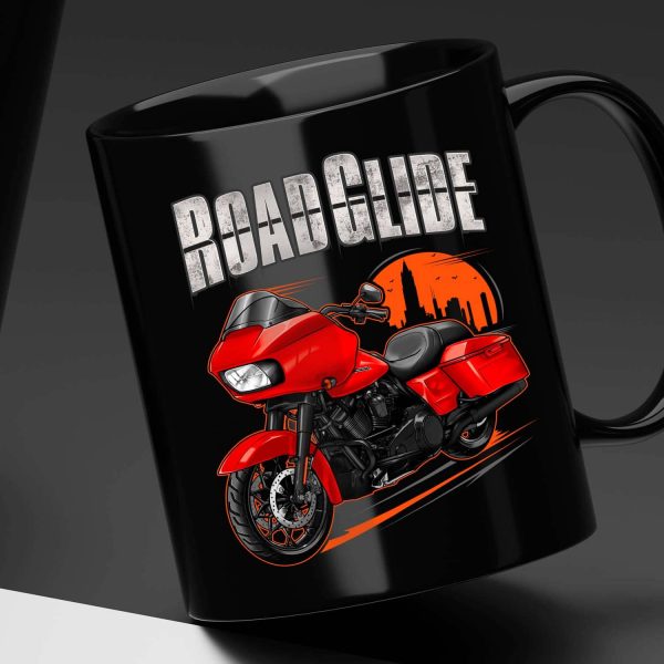 Harley Road Glide Special Mug 2018 Special Wicked Red Merchandise & Clothing Motorcycle Apparel
