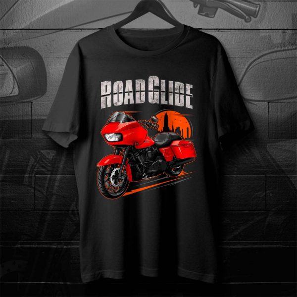 Harley Road Glide Special T-shirt 2018 Special Wicked Red Merchandise & Clothing Motorcycle Apparel