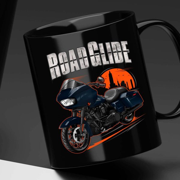 Harley Road Glide Special Mug 2019 Billiard Blue Merchandise & Clothing Motorcycle Apparel