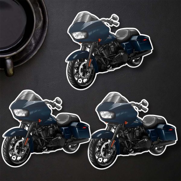 Harley Road Glide Special Stickers 2019 Billiard Blue Merchandise & Clothing Motorcycle Apparel