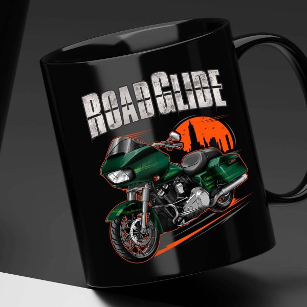 Harley Road Glide Mug 2019 Kinetic Green Merchandise & Clothing Motorcycle Apparel