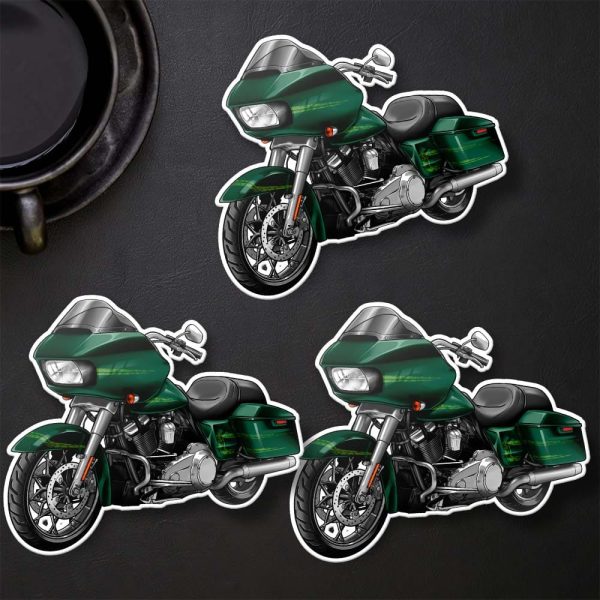 Harley Road Glide Hoodie 2019 Kinetic Green Merchandise & Clothing Motorcycle Apparel