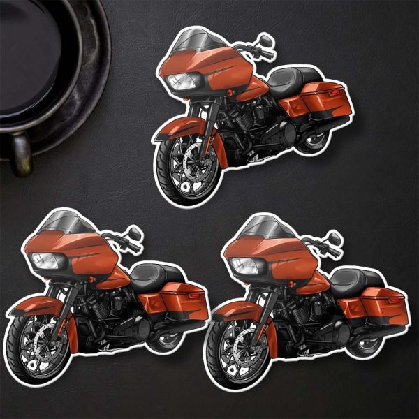 Harley Road Glide Special Stickers 2019 Scorched Orange & Black Denim Merchandise & Clothing Motorcycle Apparel