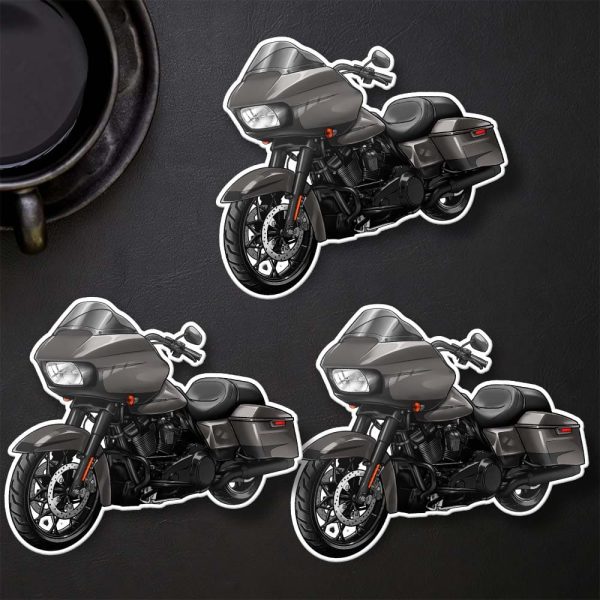 Harley Road Glide Special Stickers 2019 Silver Flux & Black Fuse Merchandise & Clothing Motorcycle Apparel