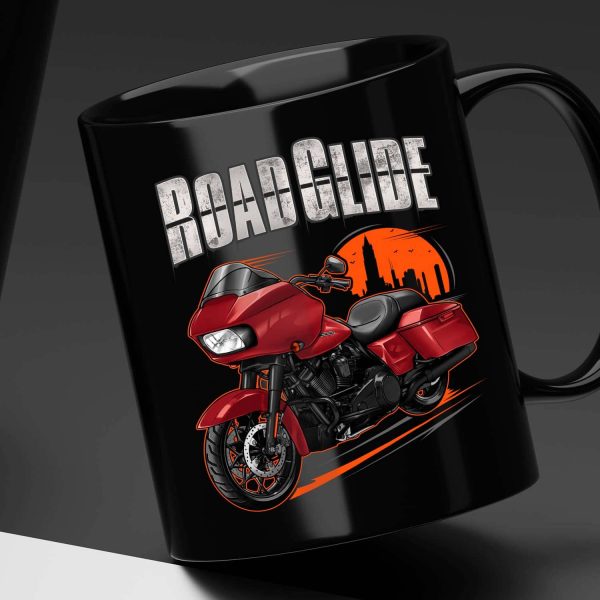 Harley Road Glide Special Mug 2019 Wicked Red Denim Merchandise & Clothing Motorcycle Apparel