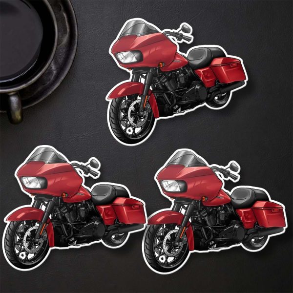 Harley Road Glide Special Stickers 2019 Wicked Red Denim Merchandise & Clothing Motorcycle Apparel