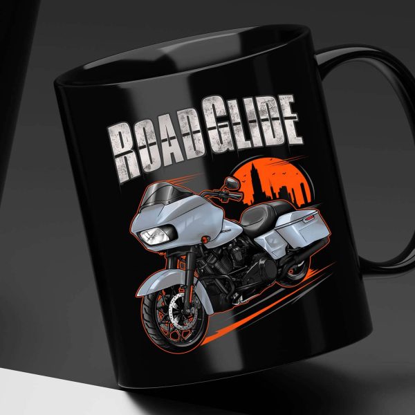 Harley Road Glide Special Mug 2020 Barracuda Silver Denim Merchandise & Clothing Motorcycle Apparel