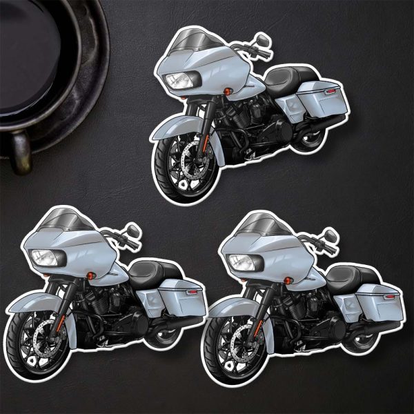 Harley Road Glide Special Stickers 2020 Barracuda Silver Denim Merchandise & Clothing Motorcycle Apparel