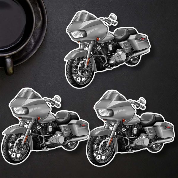 Harley Road Glide Hoodie 2020 Barracuda Silver Merchandise & Clothing Motorcycle Apparel