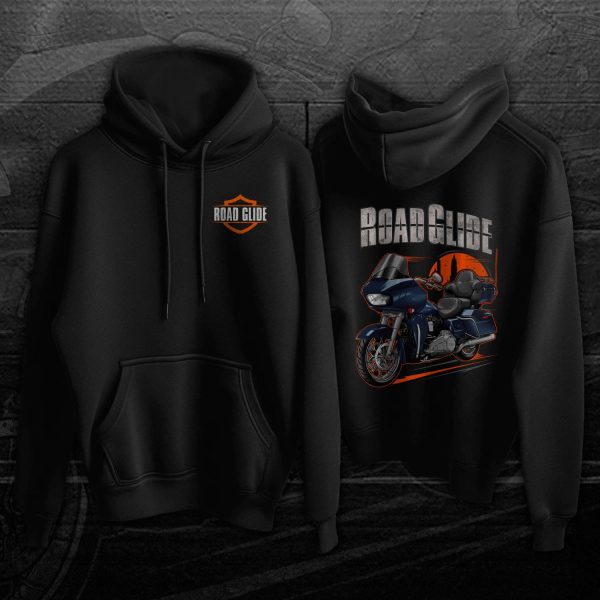 Harley Road Glide Limited Hoodie 2020 Limited Midnight Blue Merchandise & Clothing