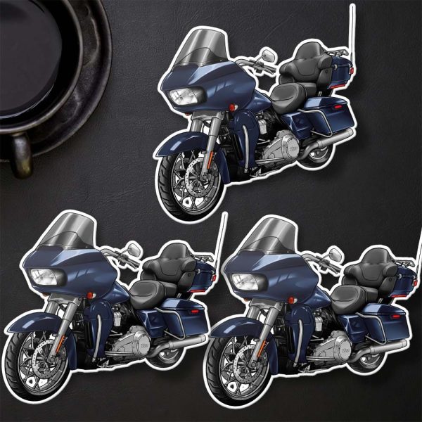 Harley Road Glide Limited Stickers 2020 Limited Midnight Blue Merchandise & Clothing