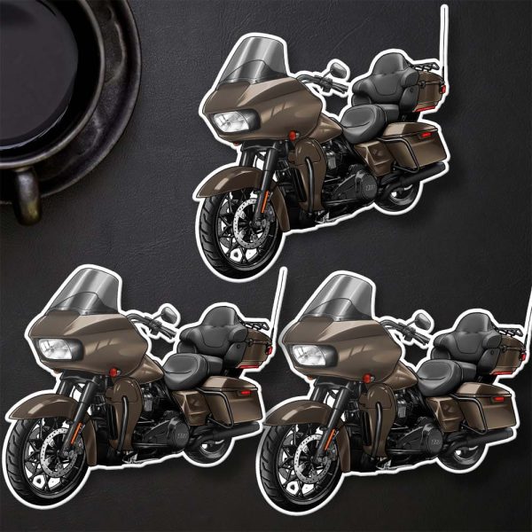 Harley Road Glide Limited Stickers 2020 Limited River Rock Gray Merchandise & Clothing