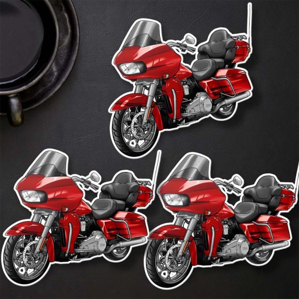 Harley Road Glide Limited Stickers 2020 Limited Stiletto Red Merchandise & Clothing