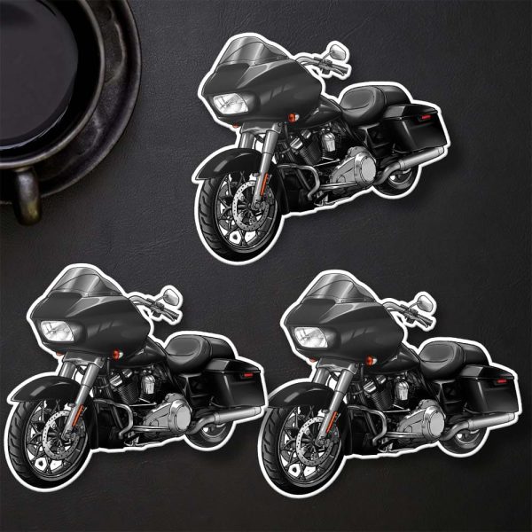 Harley Road Glide Special Stickers 2021-2023 Vivid Black & Chrome Finish Merchandise & Clothing Motorcycle Apparel