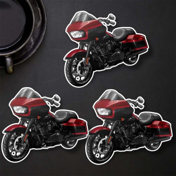 Harley Road Glide Special Stickers 2021 Billiard Red & Vivid Black (Black Finish) Merchandise & Clothing Motorcycle Apparel