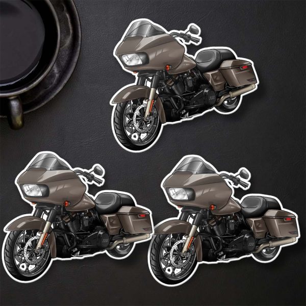 Harley Road Glide CVO Stickers 2021 CVO Bronze Amor Merchandise & Clothing