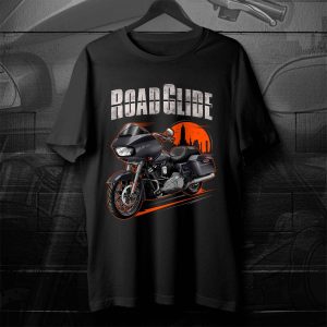 Harley Road Glide T-shirt 2021 Gauntlet Gray Metallic Merchandise & Clothing Motorcycle Apparel