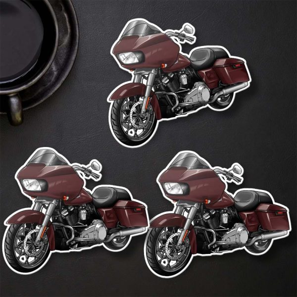 Harley Road Glide Special Stickers 2021 Midnight Crimson (Chrome Finish) Merchandise & Clothing Motorcycle Apparel