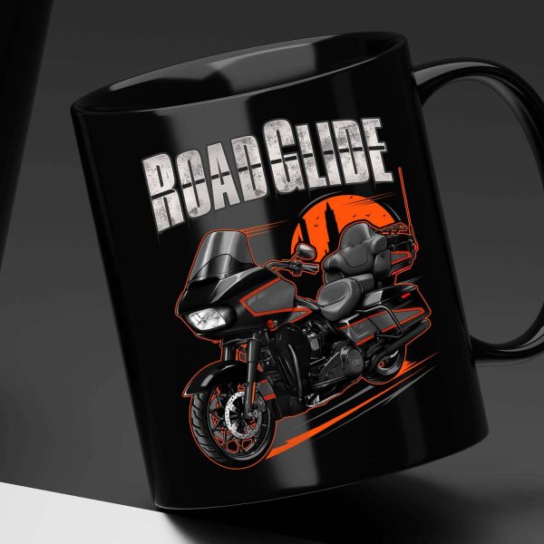 Harley Road Glide Limited Mug 2022 Apex (Black Finish) Merchandise & Clothing