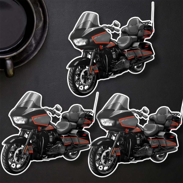 Harley Road Glide Limited Stickers 2022 Apex (Black Finish) Merchandise & Clothing