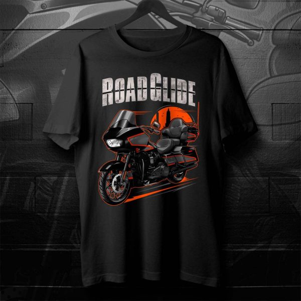 Harley Road Glide Limited T-shirt 2022 Apex (Black Finish) Merchandise & Clothing