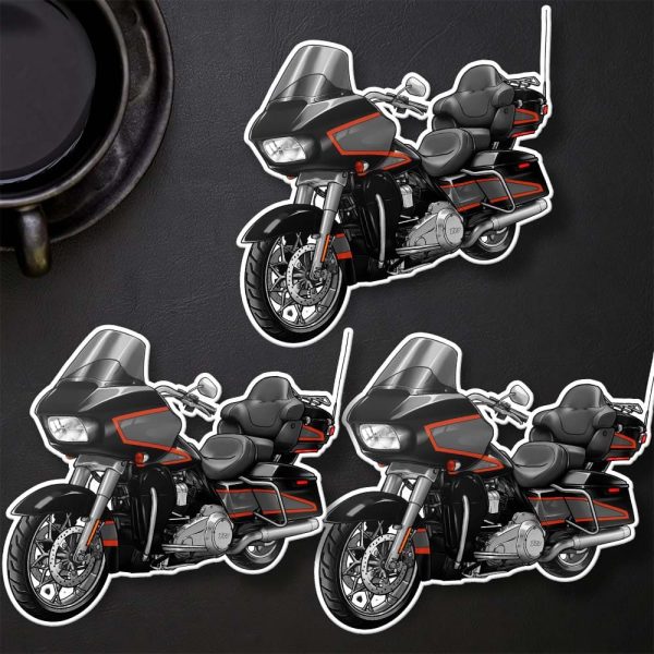 Harley Road Glide Limited Stickers 2022 Apex (Chrome Finish) Merchandise & Clothing