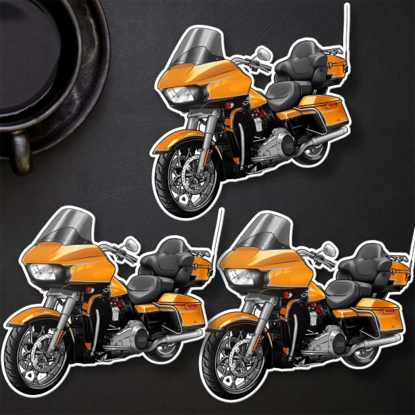 Harley Road Glide CVO Stickers 2022 CVO Limited Hightail Yellow Pearl Merchandise & Clothing