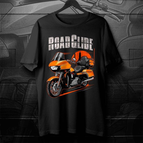 Harley Road Glide CVO T-shirt 2022 CVO Limited Hightail Yellow Pearl Merchandise & Clothing