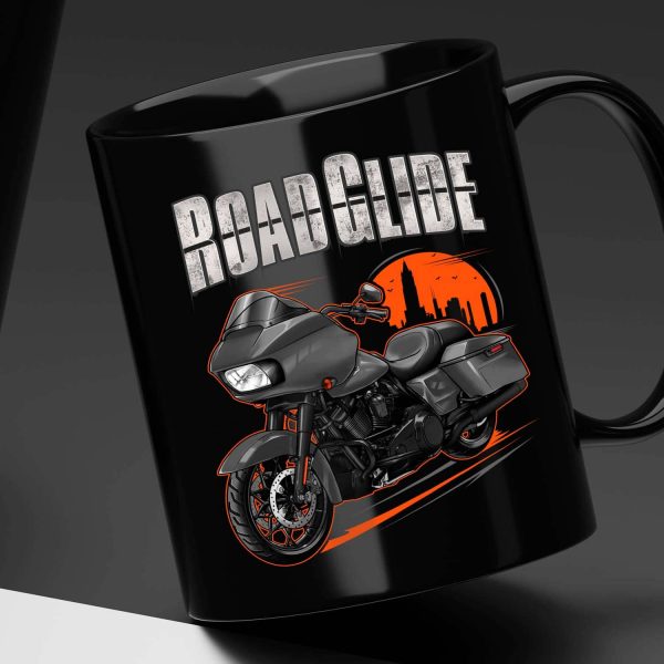 Harley Road Glide Special Mug 2022 Gunship Gray (Black Finish) Merchandise & Clothing Motorcycle Apparel