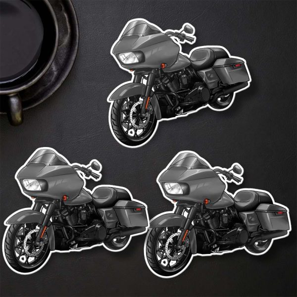 Harley Road Glide Special Stickers 2022 Gunship Gray (Black Finish) Merchandise & Clothing Motorcycle Apparel