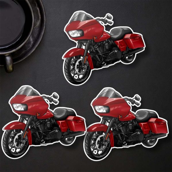 Harley Road Glide Special Stickers 2022 Redline Red (Black Finish) Merchandise & Clothing Motorcycle Apparel