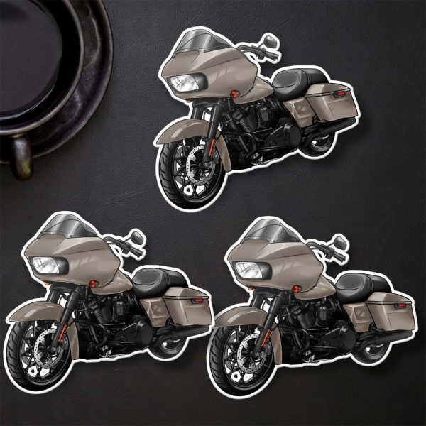 Harley Road Glide Special Stickers 2022 White Sand Pearl (Black Finish) Merchandise & Clothing Motorcycle Apparel