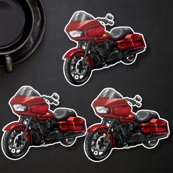 Harley Road Glide Special Stickers 2023 Special Heirloom Red Fade Merchandise & Clothing Motorcycle Apparel
