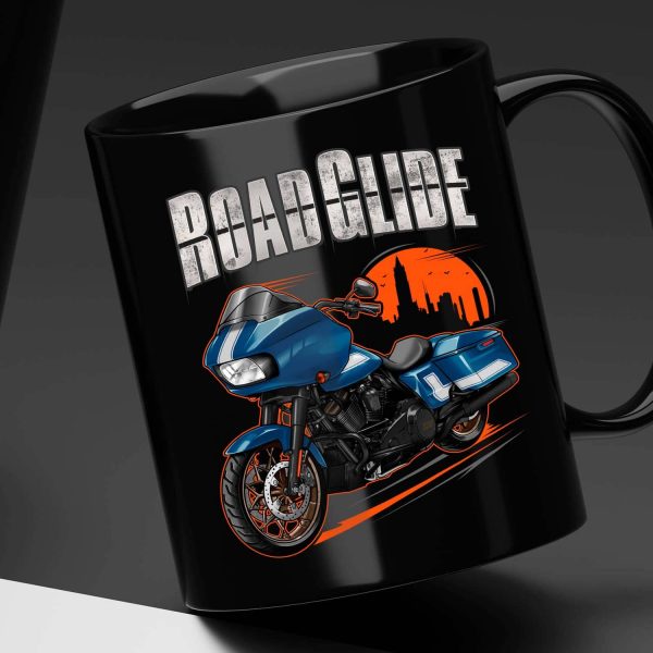 Harley Road Glide ST Mug Fast Johnie Merchandise & Clothing Motorcycle Apparel
