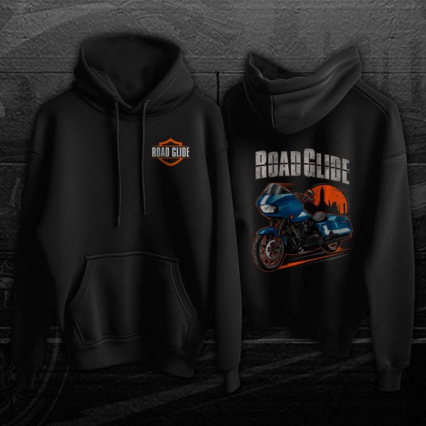 Harley Road Glide ST Hoodie Fast Johnie Merchandise & Clothing Motorcycle Apparel