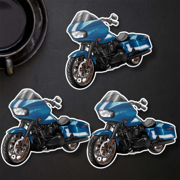 Harley Road Glide ST Stickers Fast Johnie Merchandise & Clothing Motorcycle Apparel