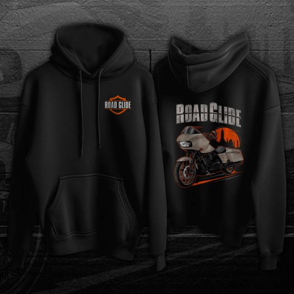 Harley Road Glide ST Hoodie White Sand Pearl Merchandise & Clothing Motorcycle Apparel