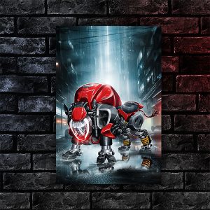Ducati Diavel V4 Bull Motorcycle Poster Merchandise & Clothing