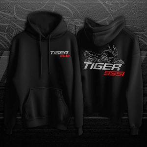 Hoodie Triumph Tiger 955i 2001-2006 Merchandise & Clothing Motorcycle Apparel