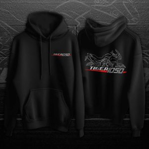 Hoodie Triumph Tiger 1050 2009-2012 Merchandise & Clothing Motorcycle Apparel