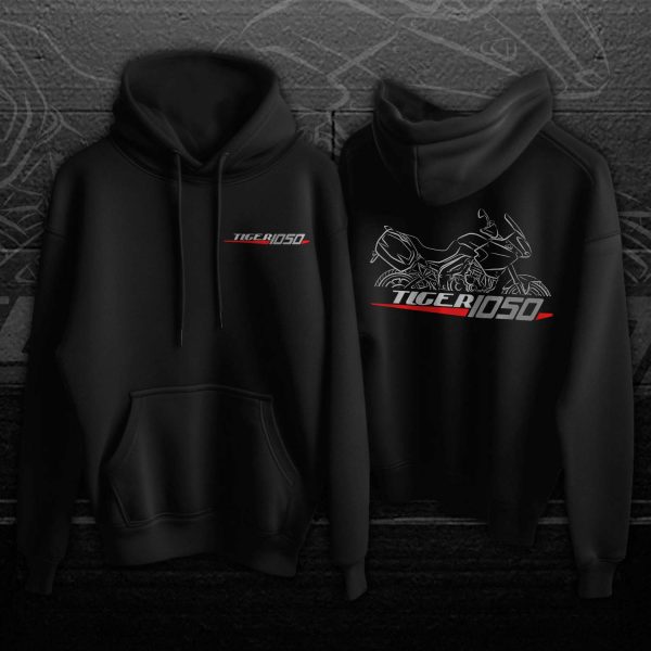 Hoodie Triumph Tiger 1050 SE 2009-2012 Merchandise & Clothing Motorcycle Apparel